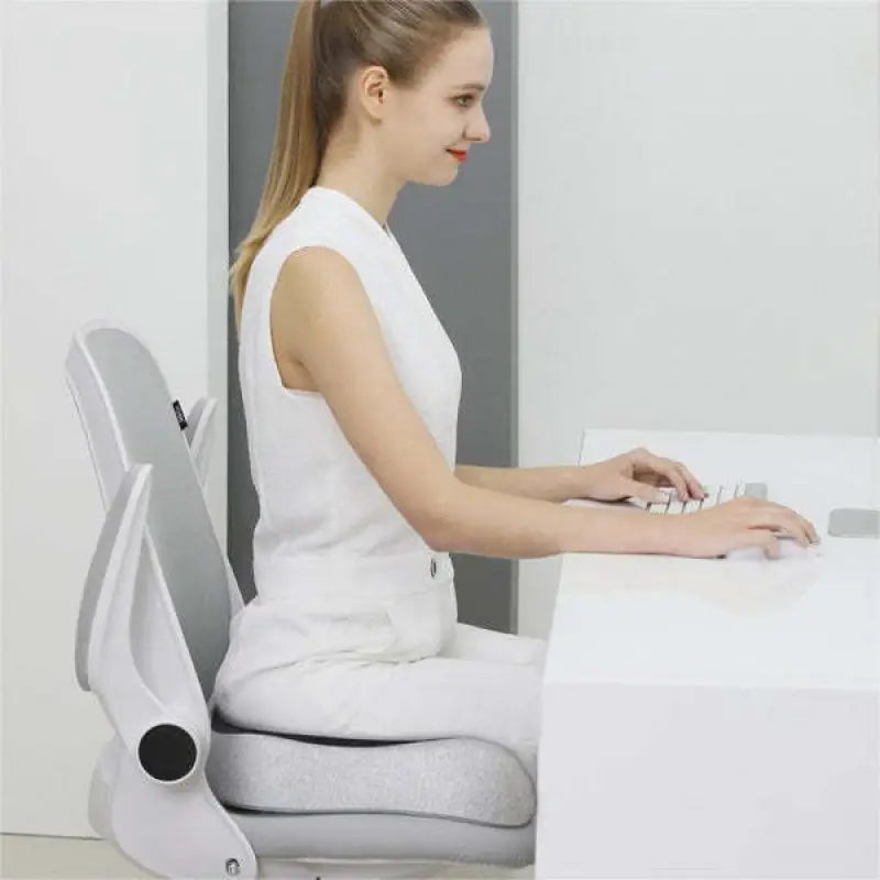 ErgoComfort Memory Foam Lumbar Cushion