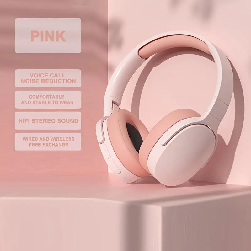 EchoTone Wireless Headphones with Microphone