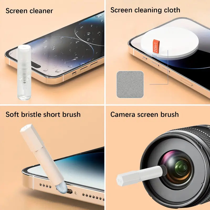 KeyTidy 20-in-1 Multi-Function Keyboard & Electronics Cleaner