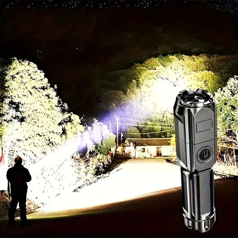 Portable Powerful Zoomable Flashlight