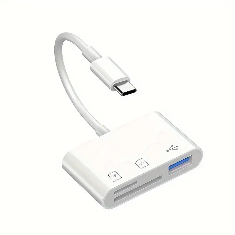 3-in-1 USB-C SD Card Reader