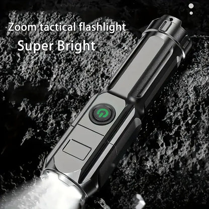 Portable Powerful Zoomable Flashlight
