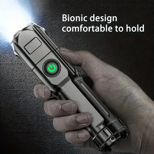 Portable Powerful Zoomable Flashlight