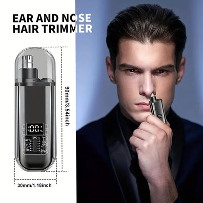 TrimTact™ Portable USB Rechargeable Nose Hair Trimmer